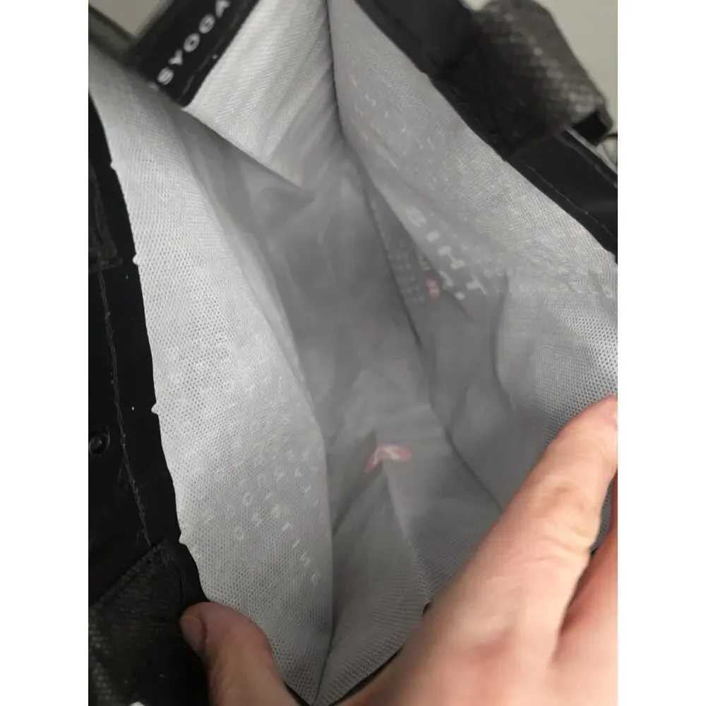 2 Lululemon Reusable Shopping Tote Lunch Bag 12